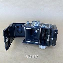 Zeiss Ikon Ikoflex TLR Vintage Medium Format Film Camera With 75mm 3.5 Lens NICE